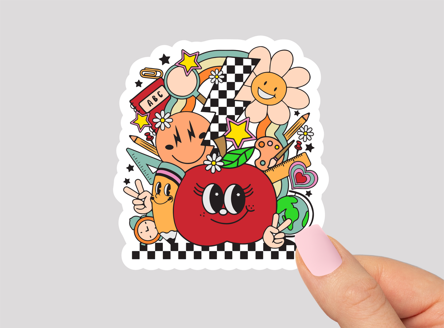 School Vinyl Die Cut Sticker