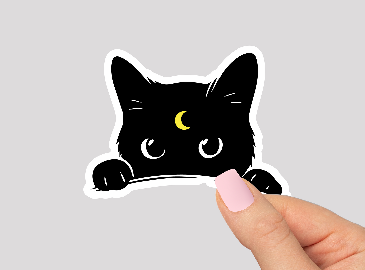 Cat Vinyl Die Cut Sticker