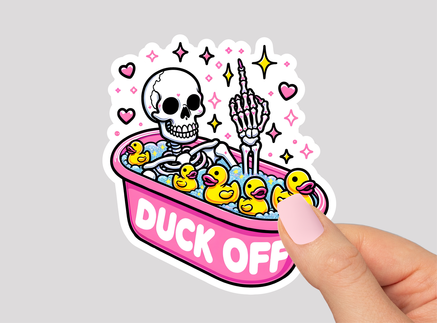 Funny Vinyl Die Cut Sticker