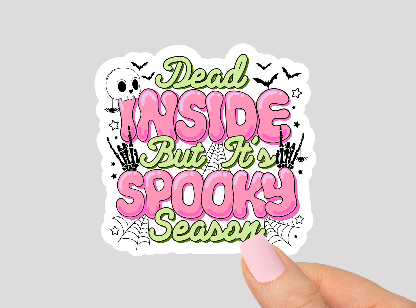 Spooky Vinyl Die Cut Sticker