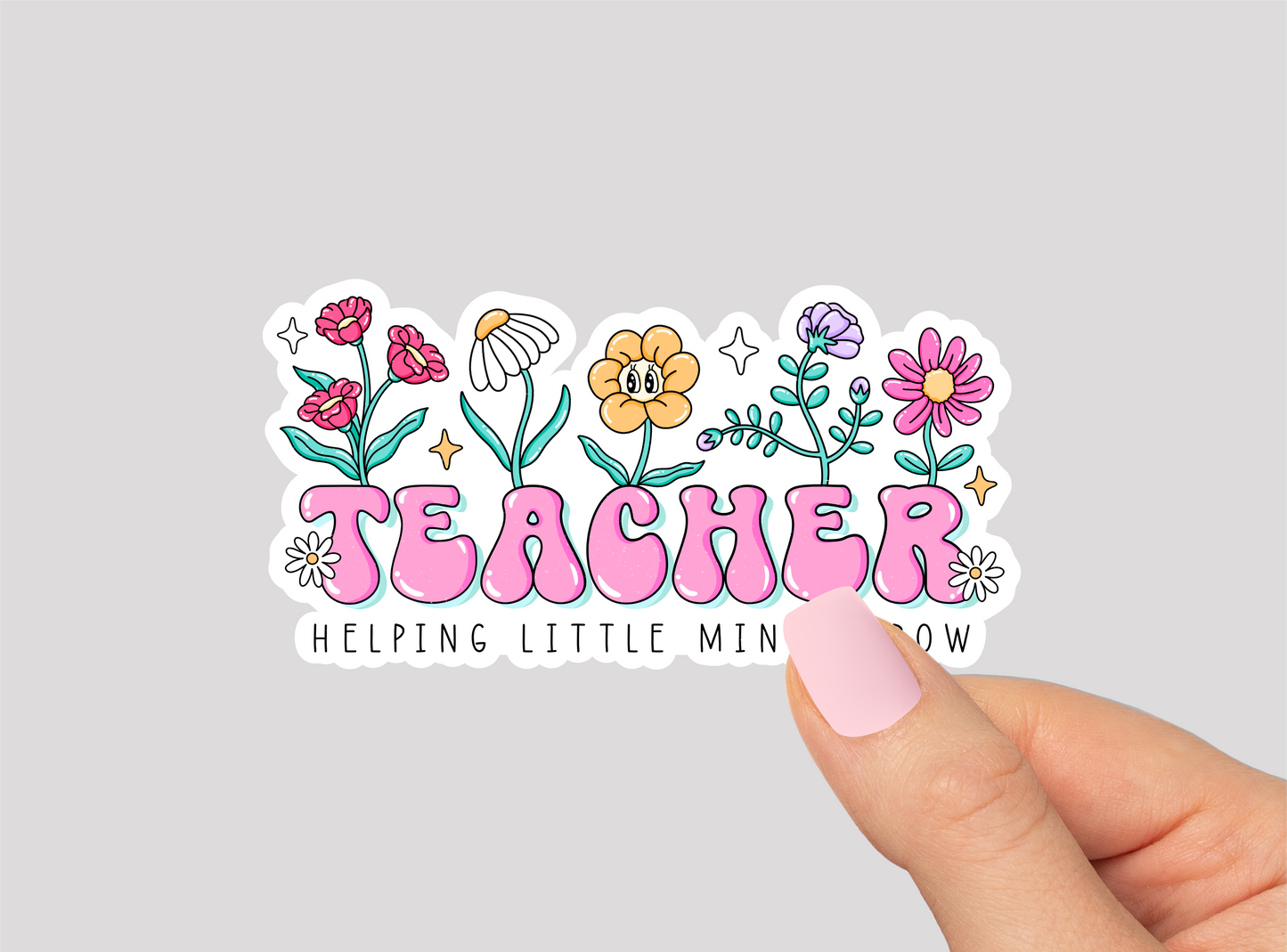 Teacher Vinyl Die Cut Sticker