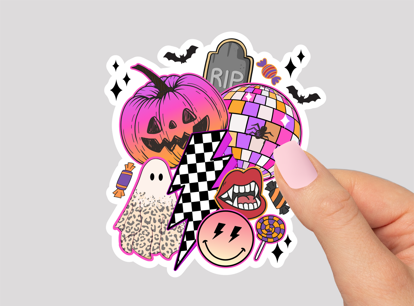 Halloween Vinyl Die Cut Sticker