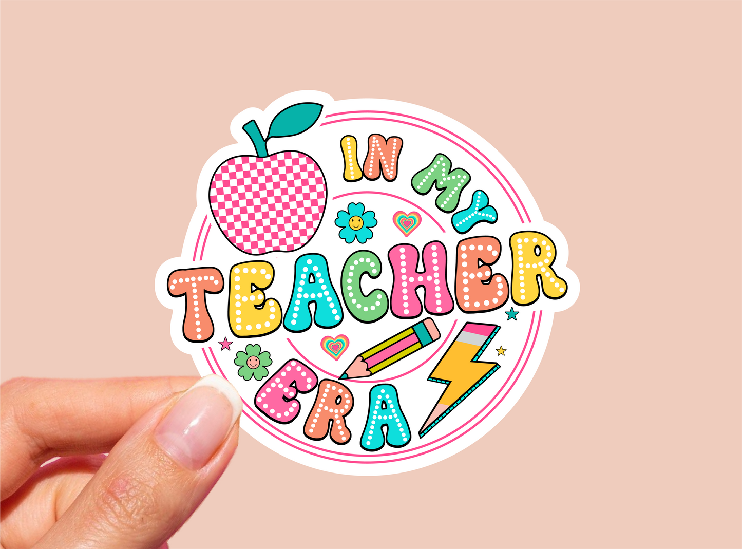 Teacher Vinyl Die Cut Sticker