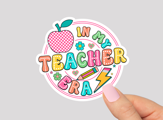 Teacher Vinyl Die Cut Sticker