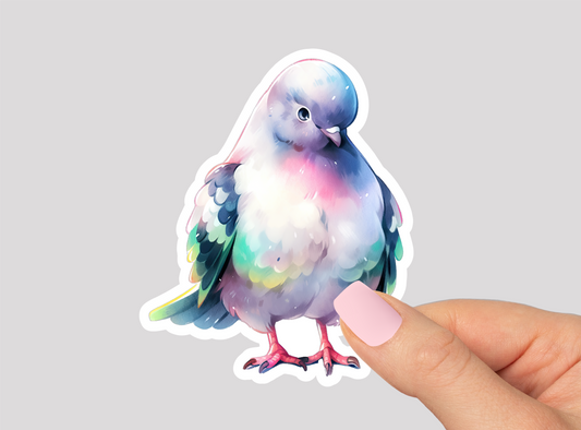 Pigeon Vinyl Die Cut Sticker