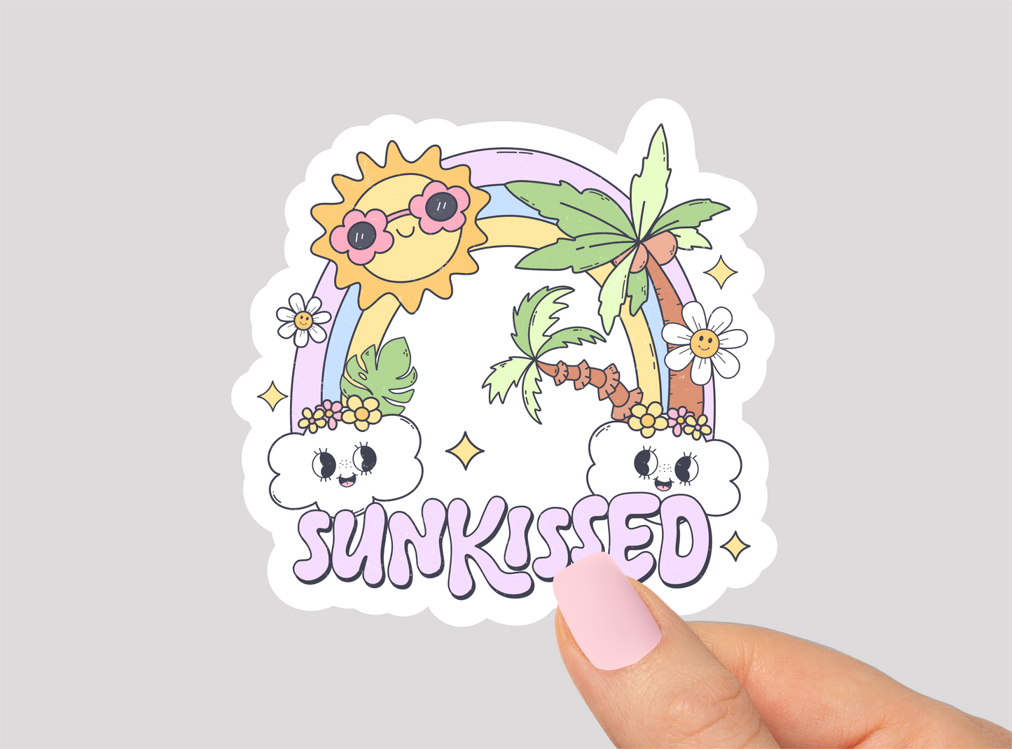 Summer Vinyl Die Cut Sticker