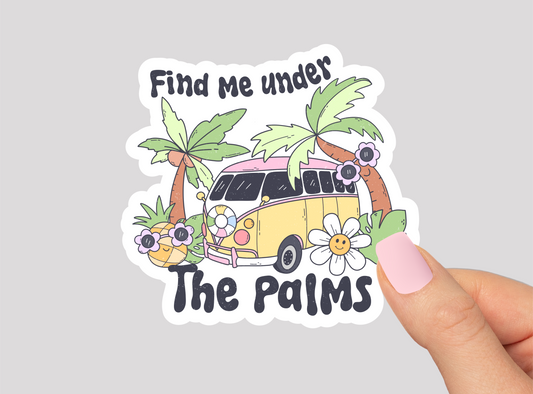 Summer Vinyl Die Cut Sticker