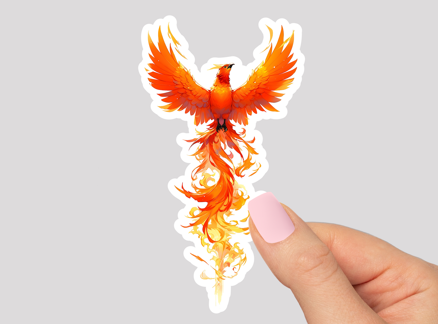 Phoenix Vinyl Die Cut Sticker