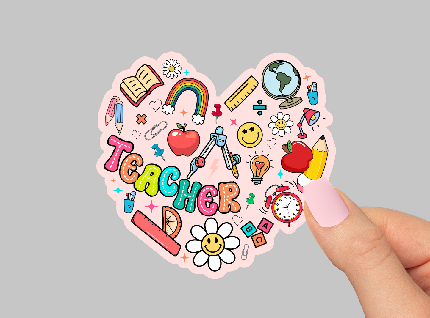 Teacher Vinyl Die Cut Sticker