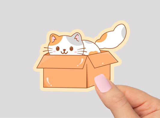 Cat Vinyl Die Cut Sticker