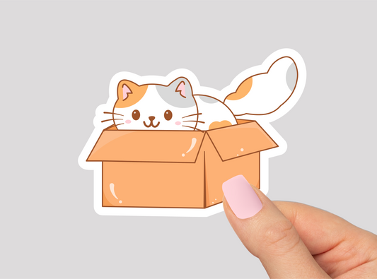 Cat Vinyl Die Cut Sticker