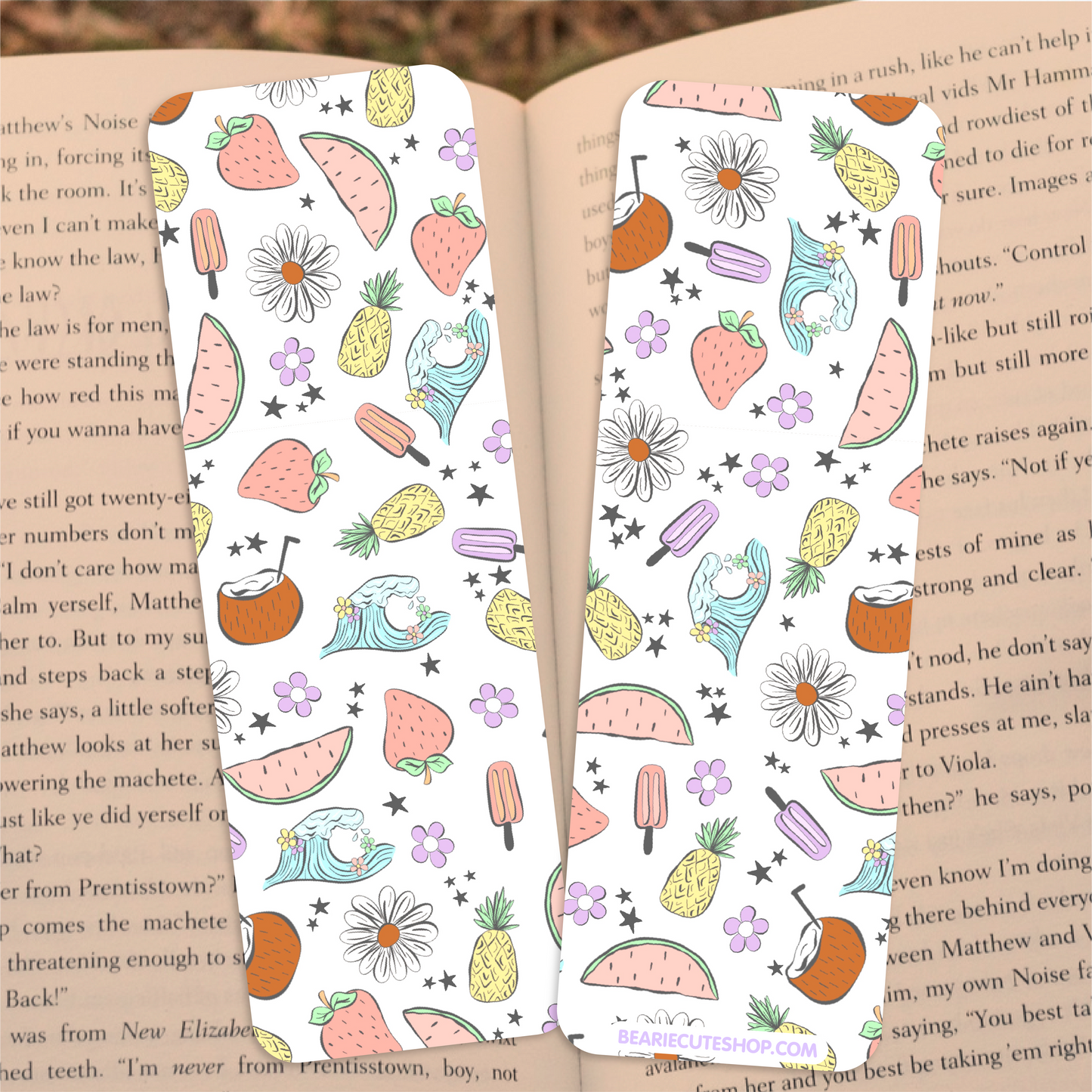 Summer Beach Bookmark